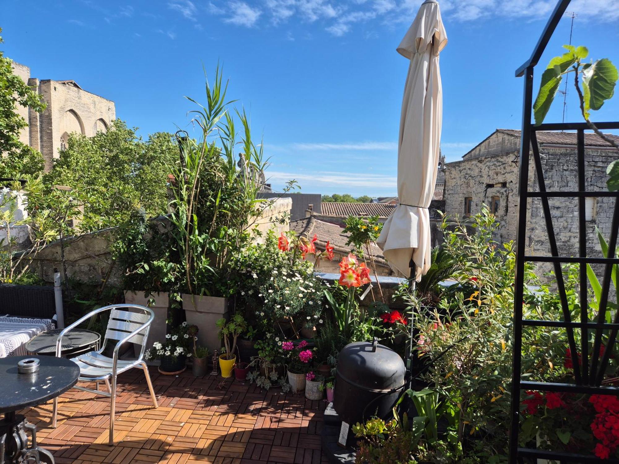 Un Nid Sur Les Toits Face Au Palais Des Papes Apartment Avignon Phòng bức ảnh